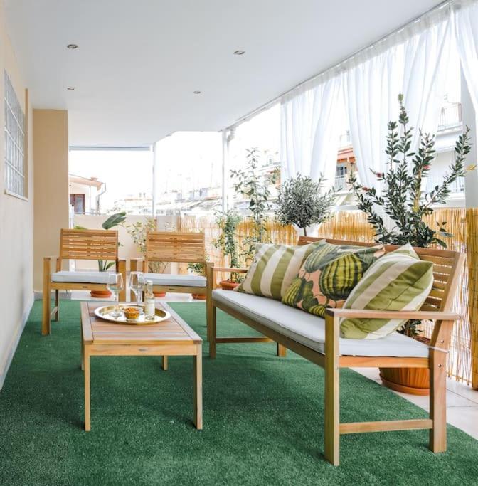 Flowery Penthouse In City Centre Of Thessaloniki Tessalónica Exterior foto