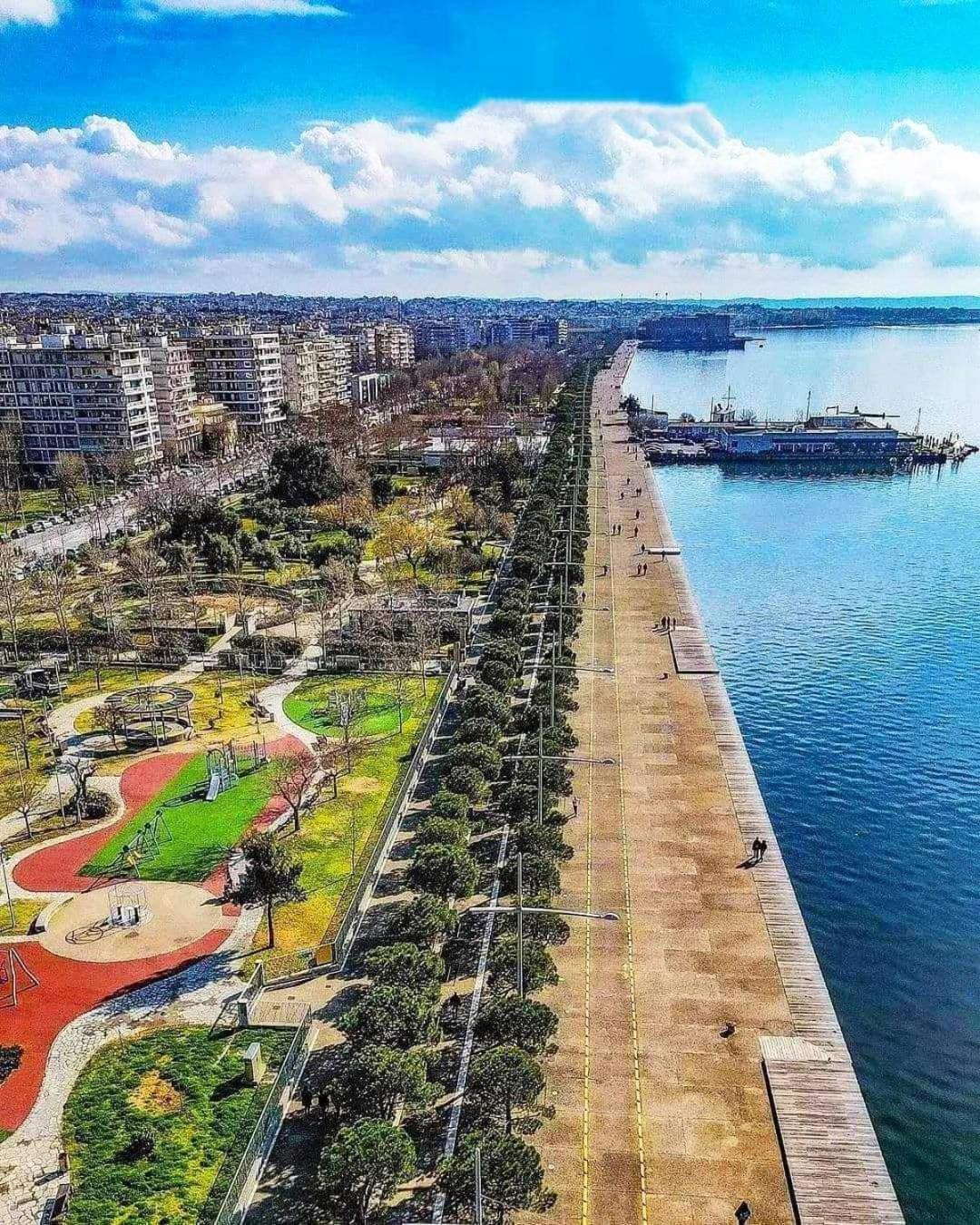 Flowery Penthouse In City Centre Of Thessaloniki Tessalónica Exterior foto